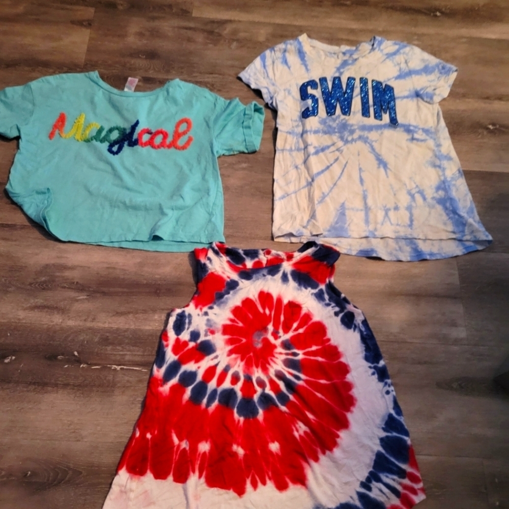 Bundle lot (3pc) Justice Spring/Summer clothes size 8, girls clothing,…
